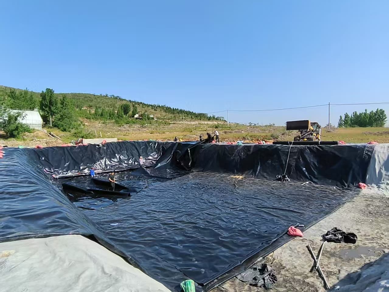 Local de Produção de Geomembranas | Processo de Extrusão de Filme Soprado