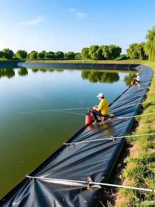 PE Geomembrane for fish ponds